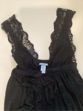 Eberjey Black Ariza Gown